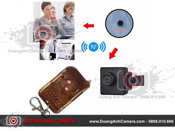 Camera 4K ngụy trang Cúc áo T9 Quay video 4K – Điều khiển từ xa